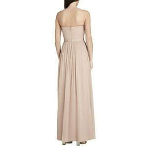 BCBGMaxAzria Amber Strapless Gown Antique Blush 4